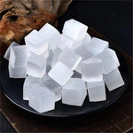 Selenite square stones