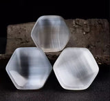 Hexagon charging selenite bowl