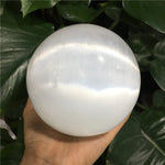 Large selenite sphere