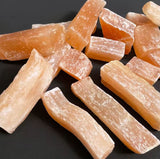 Raw peach selenite