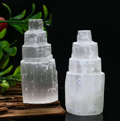 10cm selenite tower