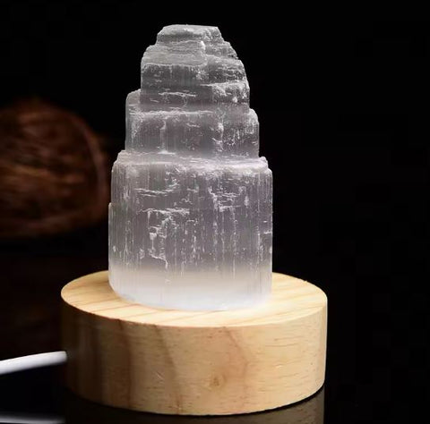 Mini Selenite Lamp