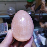 Orange selenite egg