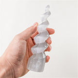 Selenite twist wand